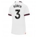 Günstige Manchester City Ruben Dias #3 Auswärts Fussballtrikot Damen 2023-24 Kurzarm